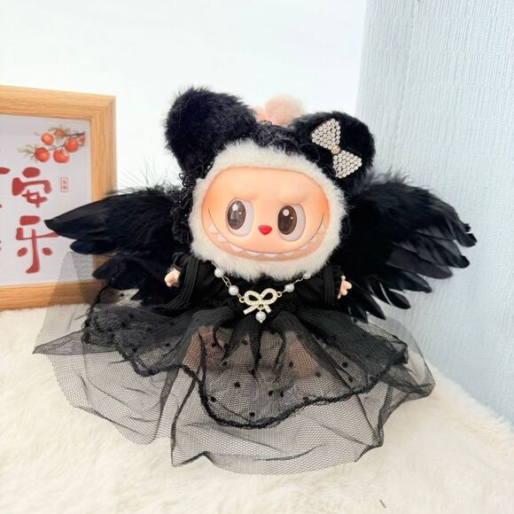 Clothes only!! Labubu 17cm keychain cute custom clothes outfits - 0329 - Picture 1 of 1